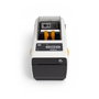 Zebra ZD4AH22-D0EE00CA, Imprimante d'étiquettes de bureau compacte ZD411, 203 dpi, connectivité USB, Ethernet et Bluetooth LE 5, avec cordons UE/UK et police Suisse