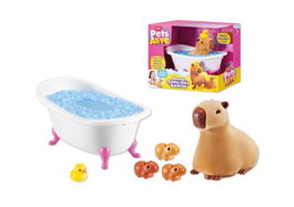 Zuru Mamá Capibara et ses bébés ¡Hora del baño!