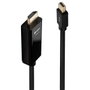 Lindy Câble adaptateur 3m Mini Display Port vers HDMI 4K30Hz Noir
