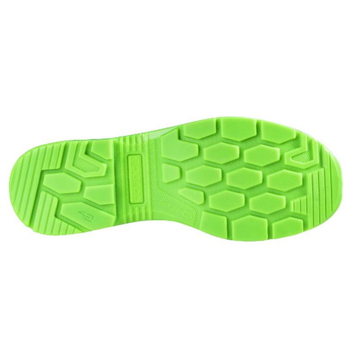 Sparco S0753841GSGF Chaussure de Sécurité Indy S1P ESD Taille 41 Gris-Jaune - Certifiées S1P, Antistatiques, Style Motorsport