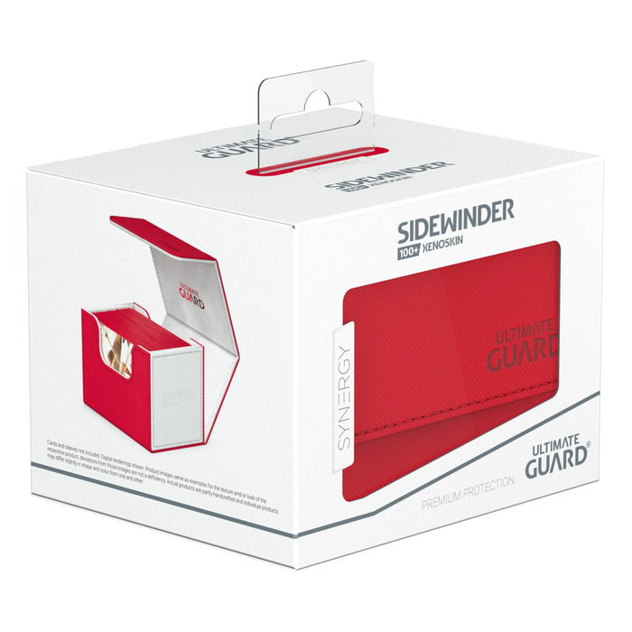 Ultimate Guard Sidewinder 100+ Xenoskin Synergy - Red/White Ultimate Guard Sidewinder 100+ Xenoskin Synergy - Red/White
