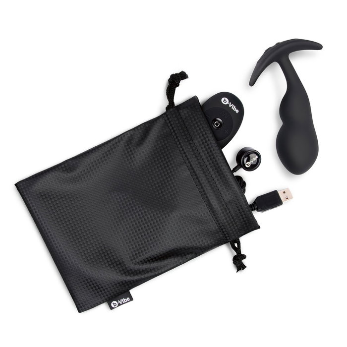 Plug anal avec télécommande B-Vibe Noir