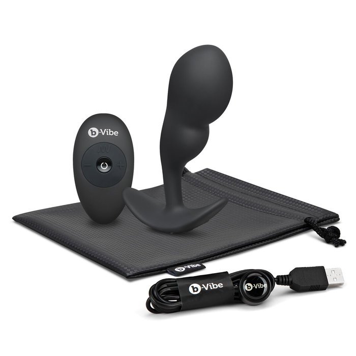 Plug anal avec télécommande B-Vibe Noir