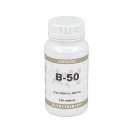 ORTOCEL NUTRI-THERAPY Complex B-50 100 comprimés complément alimentaire vitamines B