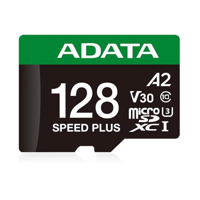ADATA Speed Plus microSDXC 128 GB U3 V30 A2 ADATA Speed Plus microSDXC 128 GB U3 V30 A2