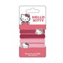 Cerdá - Coffret 4 accessoires pour cheveux élastiques Hello Kitty - Dimensions 6.5 x 12.5 x adding_ref - Couleur Fuchsia