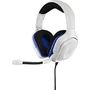 The G-Lab - Casque Gamer Filaire KORP COBALT - Micro anti-bruit - Compatible PC, PS4, Xbox One - Blanc