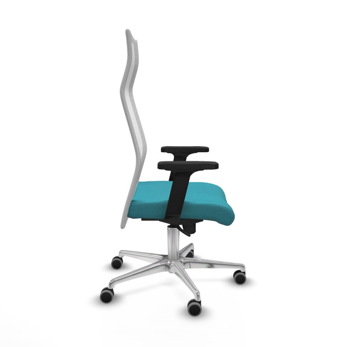 Piqueras y Crespo Chaise de Bureau Albacete Turquoise et Blanc Piqueras y Crespo Chaise de Bureau Albacete Turquoise et Blanc