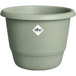 ELHO Amiga Rond 55 - Pot de fleur rond - 55 L - Vert Thym