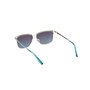 Guess Gafas Lunettes de Soleil Rectangulaires Femme GU00133 92W Bleu Verre 56 mm