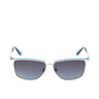 Guess Gafas Lunettes de Soleil Rectangulaires Femme GU00133 92W Bleu Verre 56 mm