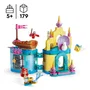 LEGO Disney Princess 43285 Le Palais Magique d'Ariel Miniature - Jeu de Construction avec Mini Château, Bateau, Accessoires et 3 Figurines
