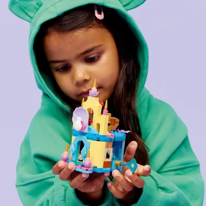 LEGO Disney Princess 43285 Le Palais Magique d'Ariel Miniature - Jeu de Construction avec Mini Château, Bateau, Accessoires et 3 Figurines