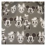 LOUNGEFLY Sac à dos nylon Mickey and Friends Disney 44 cm - Sac à dos à bretelles réglables et rembourrées avec fermoirs métalliques argentés et doublure assortie