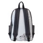 LOUNGEFLY Sac à dos nylon Mickey and Friends Disney 44 cm - Sac à dos à bretelles réglables et rembourrées avec fermoirs métalliques argentés et doublure assortie