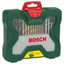 Bosch Coffret d'accessoires pour perçage et vissage X-Line Titanium 30 pièces - 11 forets HSS-TiN, 4 forets, 4 mèches à bois
