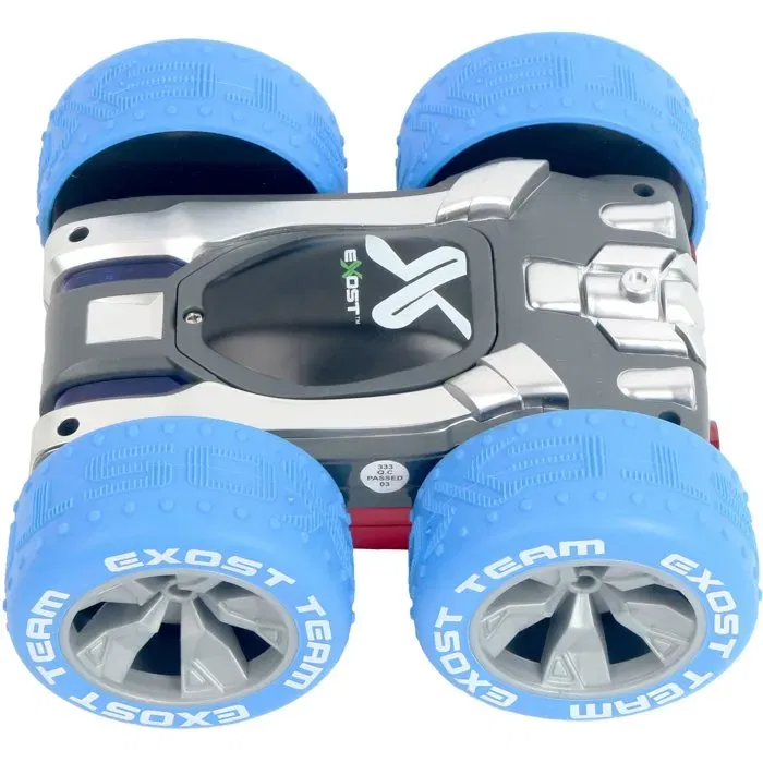 Silverlit EXOST 360 Cross Version Anniversaire - Voiture radiocommandée tout-terrain acrobatique 2.4 GHz avec batterie rechargeable - Cadeau pour enfant dès 5 ans