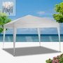 PAPILLON Pergola Papillon pliable en aluminium 3 x 3 m