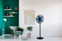 Blaupunkt Ventilateur sur pied avec base ronde 5 pales 45W