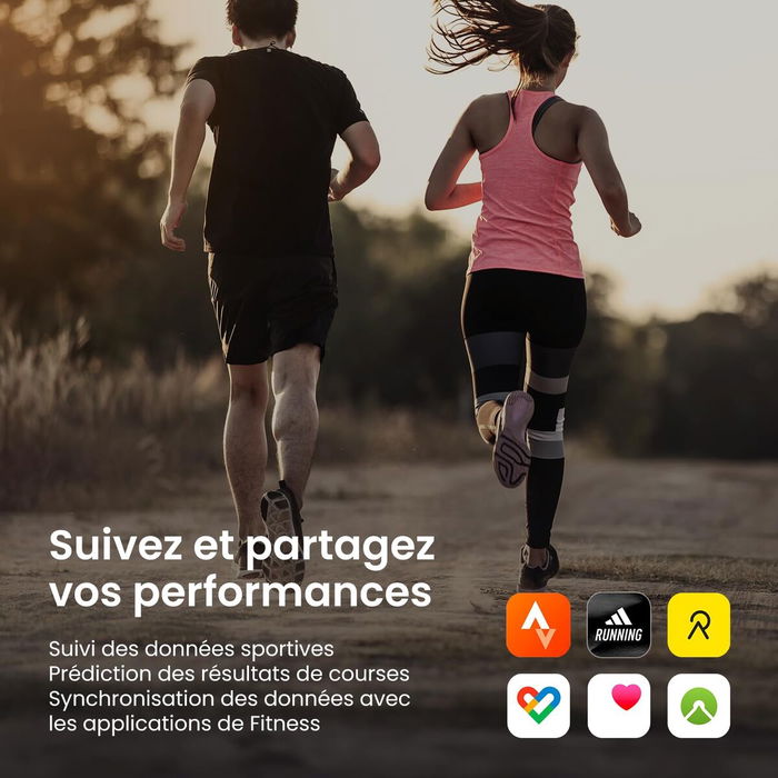 Amazfit Wearable Helio Ring W2321TY1N, bague connectée en titane couleur argent