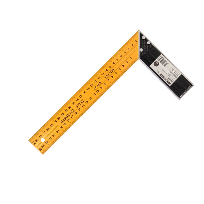WOLFPACK LINEA PROFESIONAL Équerre métallique 300 mm WOLFPACK LINEA PROFESIONAL Équerre métallique 300 mm