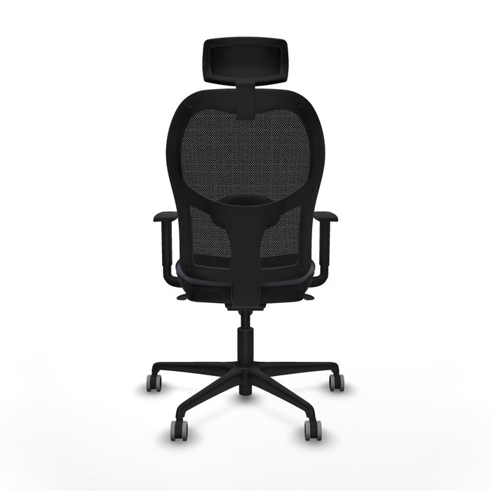 Piqueras y Crespo Chaise de Bureau avec Appui-tête Jorquera 1D036G2 Gris foncé Piqueras y Crespo Chaise de Bureau avec Appui-tête Jorquera 1D036G2 Gris foncé