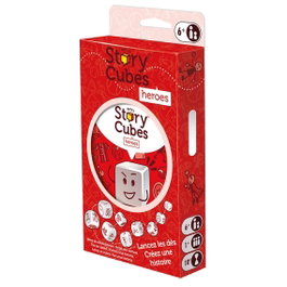 Asmodee ASMRSC306ML1 Story Cubes Heroes - Jeu de Cartes Créatif - 10 Minutes - Dès 6 Ans - Multilingue