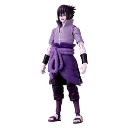 Bandai Figurine Anime Heroes Naruto Shippuden - Sasuke Uchiwa Rinnegan/Mangekyo Sharingan 17 cm