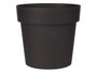Ibergarden Pot en plastique anthracite 20 cm de diamètre 19 cm de hauteur (Set de 12)