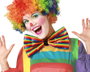 Atosa Nœud Papillon Multicolore pour Déguisement de Clown ou Fête Néon