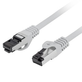 Lanberg Latiguillo RJ45 Cat.8.1 S/FTP 1,5m Gris CU LSZH 40Gbps 2000MHz