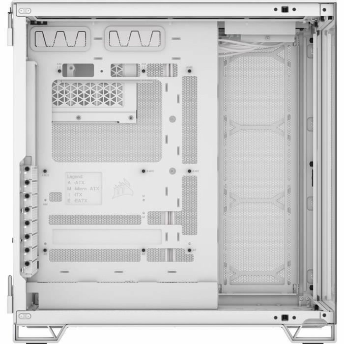 Corsair 6500X Boîtier PC Mid-Tower Double Chambre Blanc