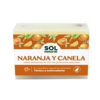 SOLNATURAL Savon en pâte à la cannelle et orange 100g SOLNATURAL Savon en pâte à la cannelle et orange 100g