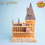 FUNKO - Expositor Bitty POP Harry Potter Château de Poudlard avec Figurines Albus Dumbledore et Luna Lovegood - Pour 18 Personnages