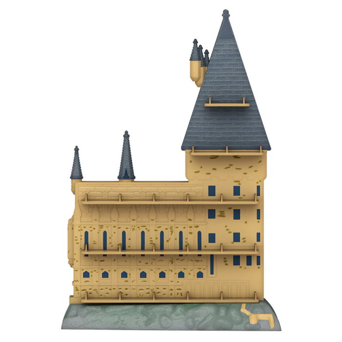 FUNKO - Expositor Bitty POP Harry Potter Château de Poudlard avec Figurines Albus Dumbledore et Luna Lovegood - Pour 18 Personnages