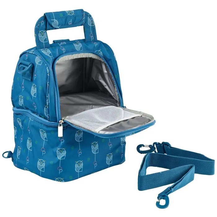 Thermobaby Sac isotherme bleu à 2 compartiments