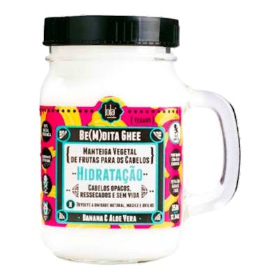 Lola Cosmetics Be(M)dita Ghee Masque Hydratant Banane et Aloe Vera 350 g