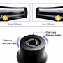 Ga.Ma Super Difusor Universal - Diffuseur pour sèche-cheveux avec cône intérieur en silicone, adaptateur universel pour cheveux bouclés et volume