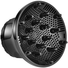 Ga.Ma Super Difusor Universal - Diffuseur pour sèche-cheveux avec cône intérieur en silicone, adaptateur universel pour cheveux bouclés et volume