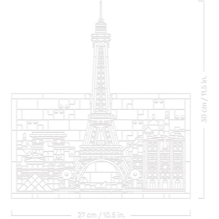 LEGO Architecture 21064 Paris, Ville de l'Amour