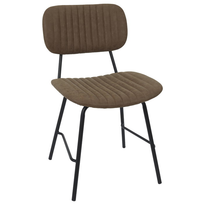 Home Deco Factory Silla Marrón Taylor Home Deco Factory Silla Marrón Taylor