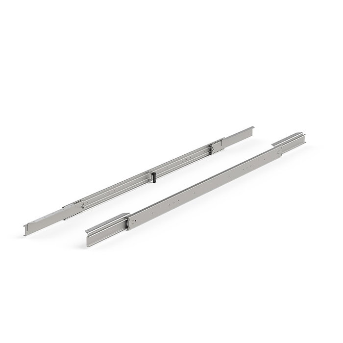 POTTKER L47 L1150 Guides Extensibles pour Tables, Charge 90Kg, Bidirectionnel avec Frein POTTKER L47 L1150 Guides Extensibles pour Tables, Charge 90Kg, Bidirectionnel avec Frein