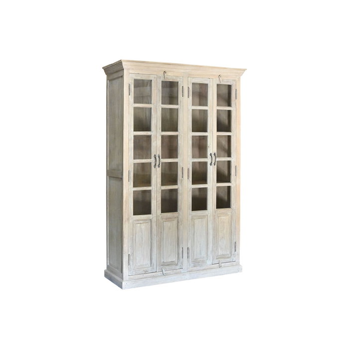 Présentoir Home ESPRIT Blanc Bois de manguier 135 x 50 x 210 cm Présentoir Home ESPRIT Blanc Bois de manguier 135 x 50 x 210 cm