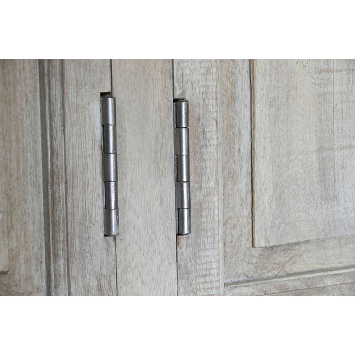 Présentoir Home ESPRIT Blanc Bois de manguier 135 x 50 x 210 cm Présentoir Home ESPRIT Blanc Bois de manguier 135 x 50 x 210 cm