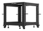 Lanberg Armario Rack Abierto 19 Pouces 9U 600x600mm Noir