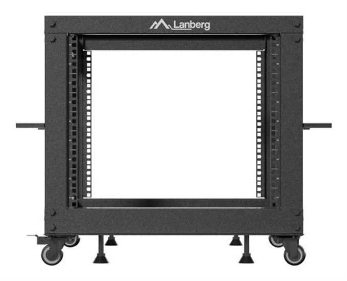 Lanberg Armario Rack Abierto 19 Pouces 9U 600x600mm Noir