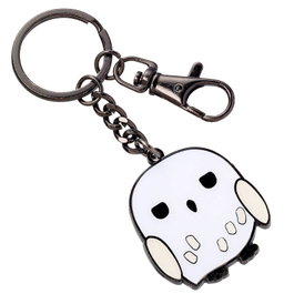 THE CARAT SHOP - Porte-clés Hedwig Harry Potter en alliage de zinc - 6x5x0,5 cm