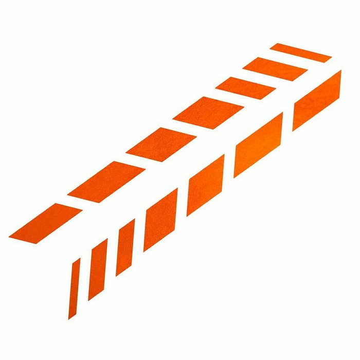 Foliatec Autocollant de Voiture Design Ombres Orange