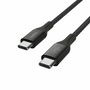 Câble USB-C vers USB-C Belkin CAB015BT1MBK Noir 1 m