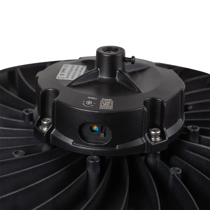 Lifud Campana LED 200W (120W-160W-200W) - 36000 Lm - Régulation 1-10V - Driver intégré - Chip Philips - Blanc Froid 6000K - IP65 - Réf. 1916-NS-HB200W-S-CW